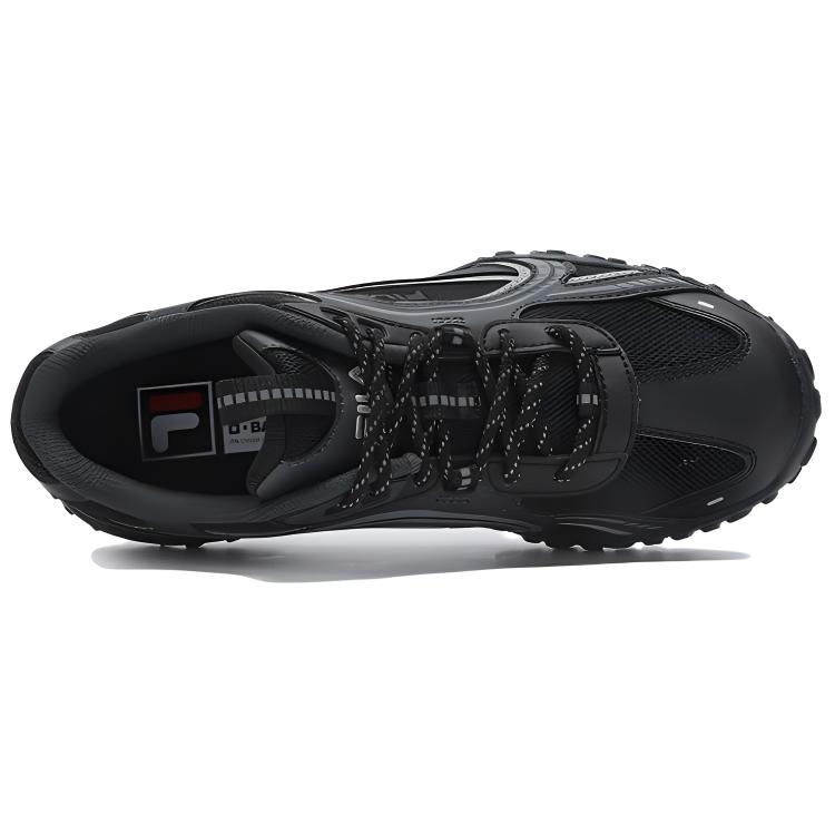 Lookbook FILA斐樂 PEBBLE 舒適百搭減震防滑 低筒 休閒跑步鞋 女款 黑色