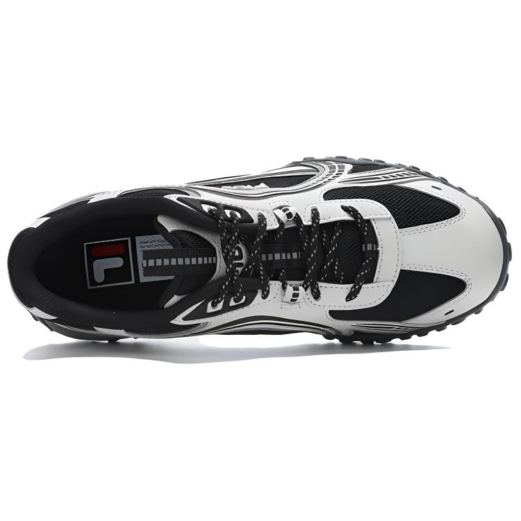 Lookbook FILA斐樂 PEBBLE 舒適百搭減震耐磨 低筒 休閒跑步鞋 女款 灰黑