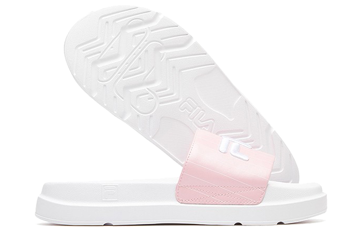 Shop (W) FILA厚底ビーチサンダル (ピンク) F12W024610FPK