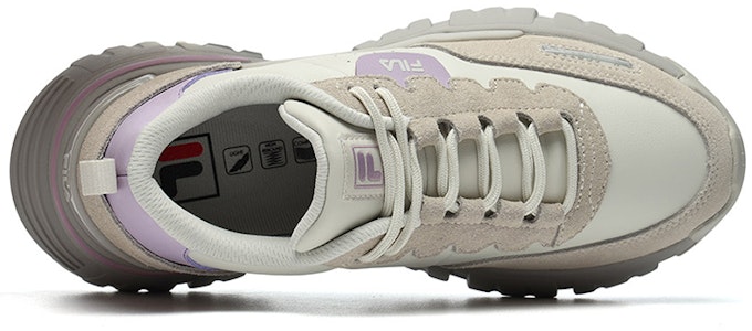 斐乐 潮流百搭 厚底休閒老爹鞋 女款 灰咖 Shop 斐乐 潮流百搭 厚底休閒老爹鞋 女款 灰咖