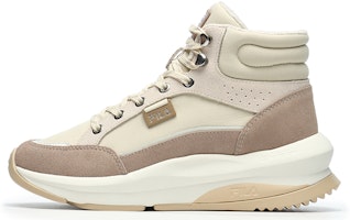 (Women) FILA Casual Boots 'Cream White Pink' F12W144405FAL (Women) FILA Casual Boots 'Cream White Pink' F12W144405FAL