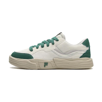 (W) FILA FUSION Pop II Skate Shoes 'White Green'