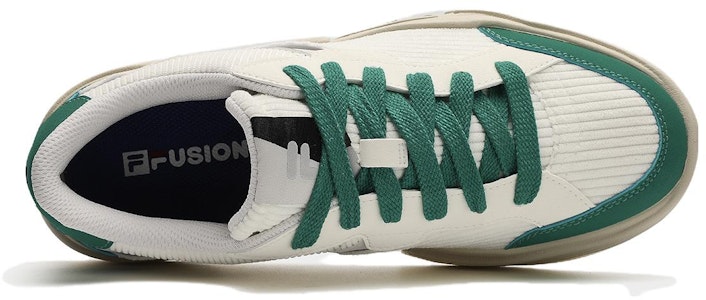 (W) FILA FUSION Pop II 滑板鞋 '白绿色' T12W342203FGS Lookbook (W) FILA FUSION Pop II 滑板鞋 '白绿色' T12W342203FGS