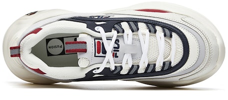 Fila Fusion 斐乐潮牌 Pose Ray 潮流百搭 厚底休閒老爹鞋 女款 微白 Lookbook Fila Fusion 斐乐潮牌 Pose Ray 潮流百搭 厚底休閒老爹鞋 女款 微白