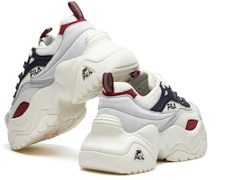 Fila Fusion 斐乐潮牌 Pose Ray 潮流百搭 厚底休閒老爹鞋 女款 微白 Shop Fila Fusion 斐乐潮牌 Pose Ray 潮流百搭 厚底休閒老爹鞋 女款 微白