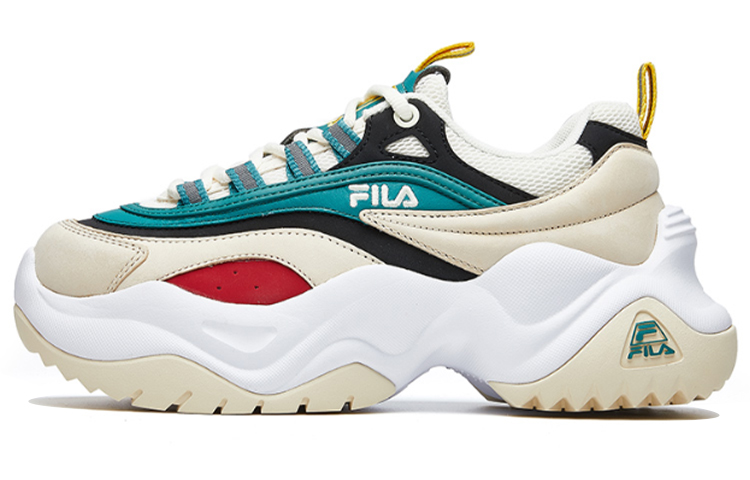 (Women) FILA Pose Ray Platform Chunky Sneaker White/Green T12W014201FAD