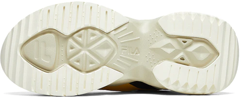 Shop Fila 斐樂 Pose 厚底老爹鞋 女款 黃白黑