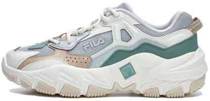 (Women) FILA Predator 2 Sneakers 'White Grey Green' F12W322105FLS (Women) FILA Predator 2 Sneakers 'White Grey Green' F12W322105FLS