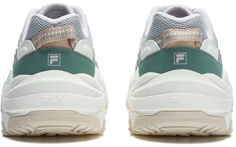 FILA斐樂 掠奪者2 減震防滑耐磨 低幫 運動休閒鞋 女款 白綠 Lookbook FILA斐樂 掠奪者2 減震防滑耐磨 低幫 運動休閒鞋 女款 白綠