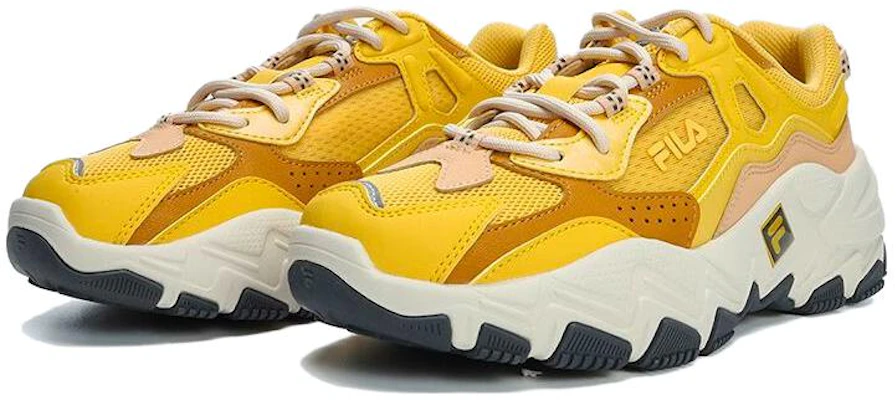 FILA 斐樂掠奪者22023夏季時尚跑步鞋 女款 花蕊黃 Order FILA 斐樂掠奪者22023夏季時尚跑步鞋 女款 花蕊黃