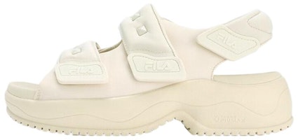 (Women) FILA Puff Sandal 'White' F12W321401FOM (Women) FILA Puff Sandal 'White' F12W321401FOM