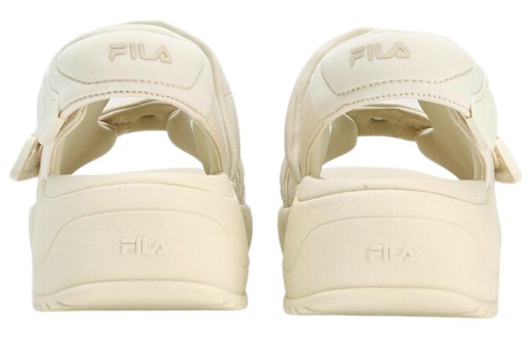 Shop FILA斐樂 防滑 耐磨 運動涼鞋 女款 白色