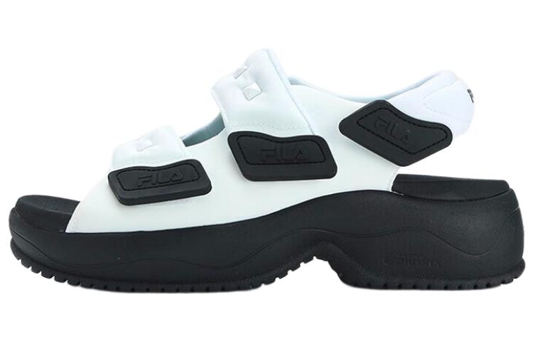 (Women) FILA Puff Sandals 'White Black' F12W321401FWA