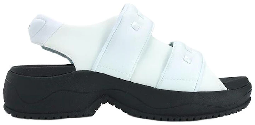 (W) フィラ パフサンダル 白黒 (Fira Pafu Sandaru Shiro Kuro) F12W321401FWA Order (W) フィラ パフサンダル 白黒 (Fira Pafu Sandaru Shiro Kuro) F12W321401FWA