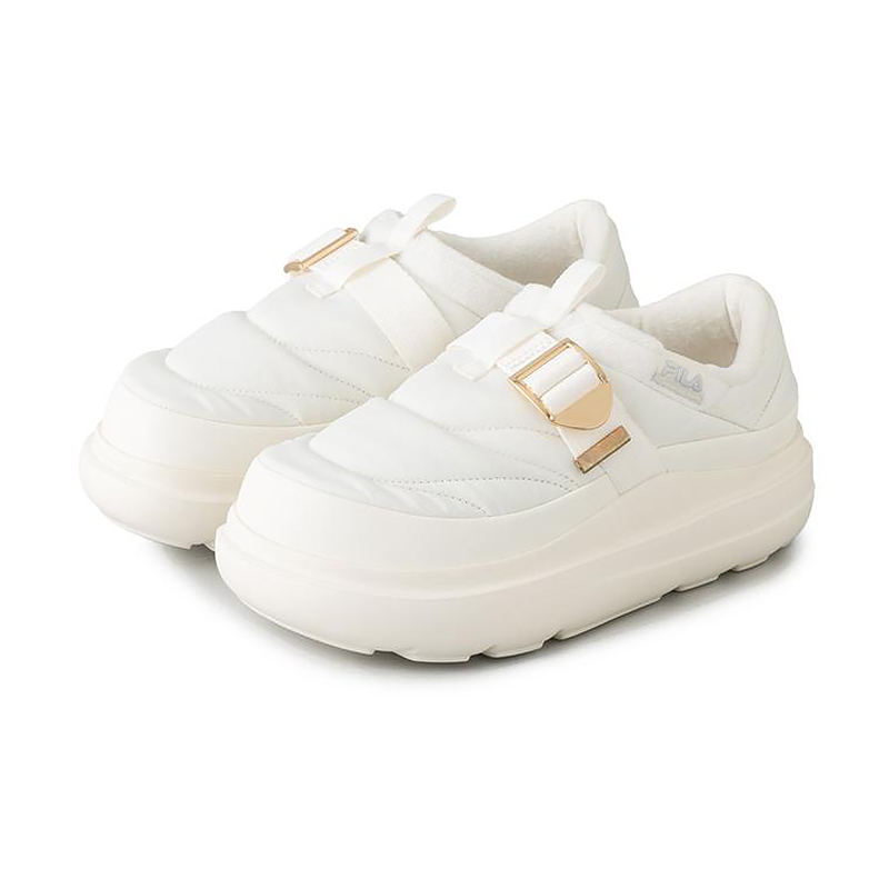 Order (W) 휠라 퍼퍼 볼드 슬립온 V2 FS256BT03X003-100