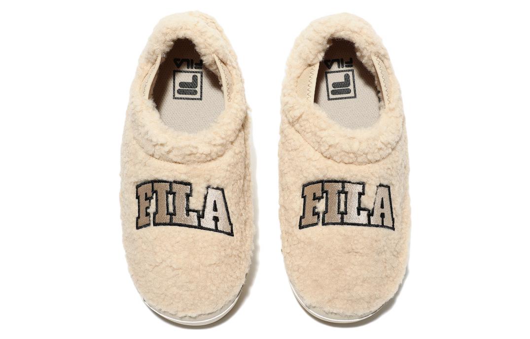 Lookbook (W) FILA 棕色低帮绒毛夹克运动鞋 1XM01603D_923