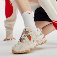 (W) 휠라 레이베지먼트 2 CNY '화이트 오렌지' F12W312115FBO 1