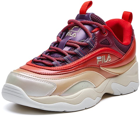 (W) FILA Ray 'Merah Coklat' F12W011106FCB Order (W) FILA Ray 'Merah Coklat' F12W011106FCB
