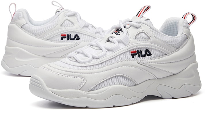 (W) FILA Ray Low Kasut Larian Putih F52W041103FWT Shop (W) FILA Ray Low Kasut Larian Putih F52W041103FWT