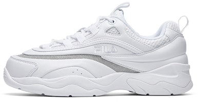 (Women) FILA Ray Low 'White Grey' F12W011105FWT (Women) FILA Ray Low 'White Grey' F12W011105FWT
