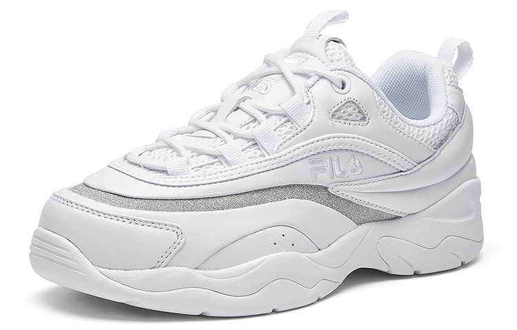Order (Women) FILA Ray Low 'White Grey' F12W011105FWT