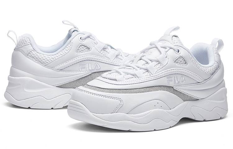 Shop (Women) FILA Ray Low 'White Grey' F12W011105FWT