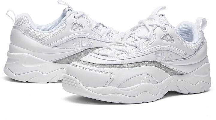 (Women) FILA Ray Low 'White Grey' F12W011105FWT Shop (Women) FILA Ray Low 'White Grey' F12W011105FWT