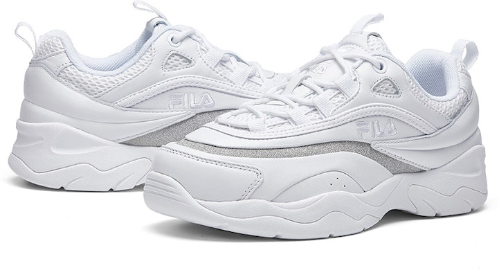 (W) FILA Ray Low 'Putih Kelabu' F12W011105FWT Shop (W) FILA Ray Low 'Putih Kelabu' F12W011105FWT