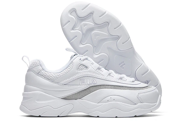 (Women) FILA Ray Low 'White Grey' F12W011105FWT Purchase (Women) FILA Ray Low 'White Grey' F12W011105FWT