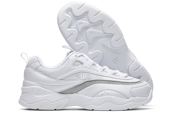 (W) FILA Ray Low 'Putih Kelabu' F12W011105FWT Purchase (W) FILA Ray Low 'Putih Kelabu' F12W011105FWT