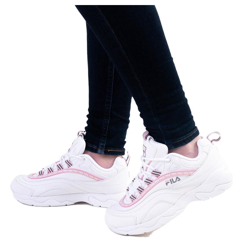 Shop (W) FILA Ray Repeat ''Bianco Rosa'' 5RM00816-111