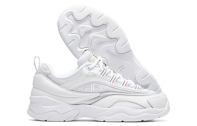 Details for (W) Sepatu Lari FILA Ray Retro - Putih Grup F12W021101FWT