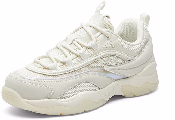 (W) FILA Ray レトロランニングシューズ (ホワイト) F52W041101FSW Order (W) FILA Ray レトロランニングシューズ (ホワイト) F52W041101FSW