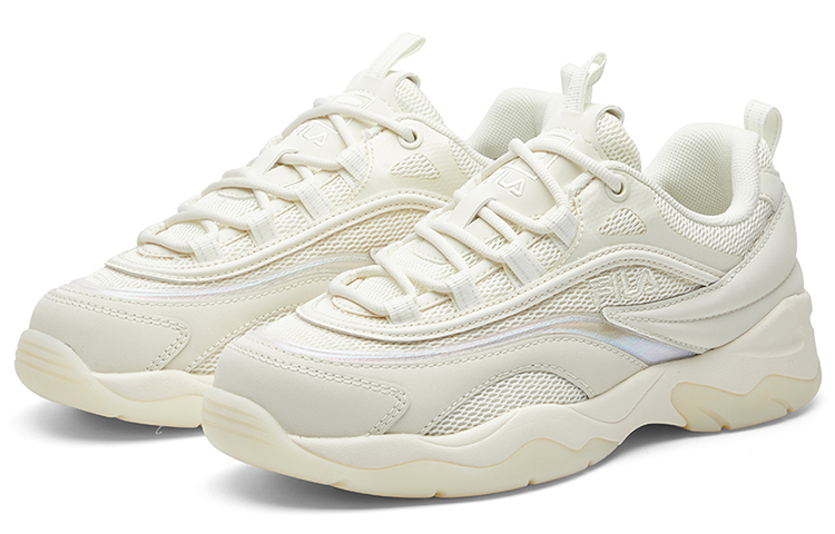 Lookbook (W) FILA Ray Kasut Lari Retro Putih F52W041101FSW