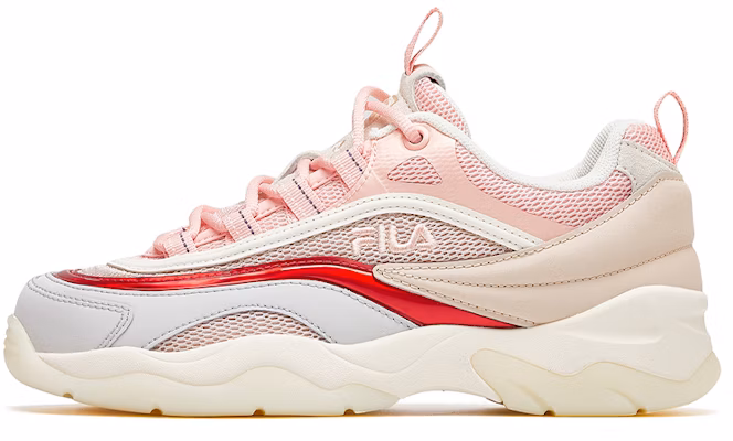 Women FILA Ray VNTG Running Shoes Pink White Red F12W021101FNP F12W021101FNP Novelship