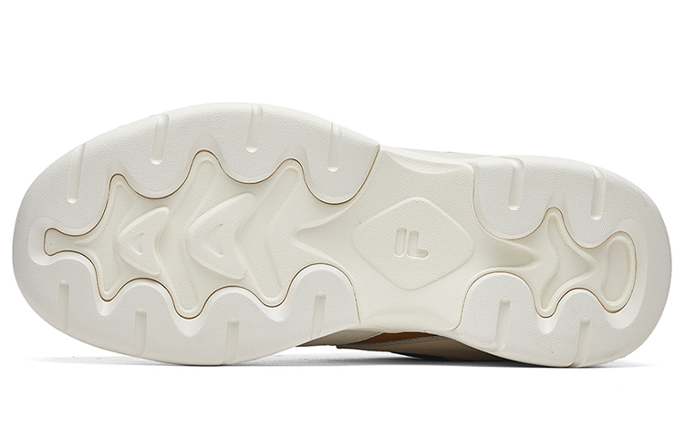 (W) FILA Ray VNTG Low Running Shoes White/Gold 圖 5