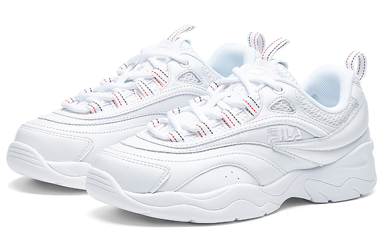 Order (W) FILAレイ レトロ ロー "ホワイト" F12W011104FWT