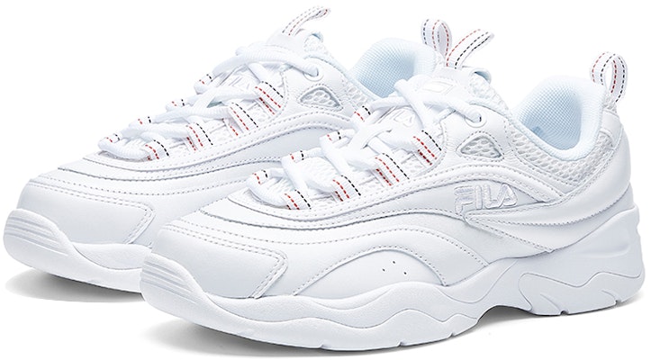 (W) FILAレイ レトロ ロー "ホワイト" F12W011104FWT Order (W) FILAレイ レトロ ロー "ホワイト" F12W011104FWT