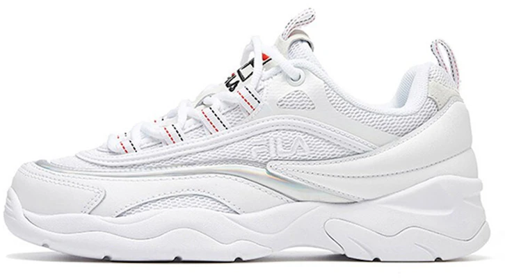 (W) FILA Ray Retro Hardloopschoenen Voor Groep Wit F12W021101FWT Buy (W) FILA Ray Retro Hardloopschoenen Voor Groep Wit F12W021101FWT