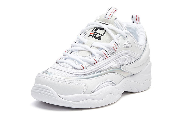 Order (W) FILA Ray Retro Hardloopschoenen Voor Groep Wit F12W021101FWT