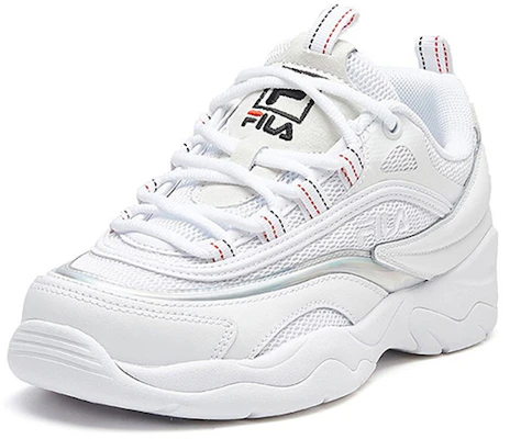 (W) FILA Ray Retro Hardloopschoenen Voor Groep Wit F12W021101FWT Order (W) FILA Ray Retro Hardloopschoenen Voor Groep Wit F12W021101FWT