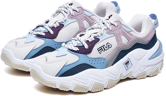 (W) Kasut Retro FILA Ray Tracer 2 'Putih Biru Merah Jambu' F12W232140FNA Order (W) Kasut Retro FILA Ray Tracer 2 'Putih Biru Merah Jambu' F12W232140FNA