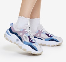 (W) Kasut Retro FILA Ray Tracer 2 'Putih Biru Merah Jambu' F12W232140FNA 1