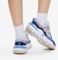 (W) Kasut Retro FILA Ray Tracer 2 'Putih Biru Merah Jambu' F12W232140FNA 2