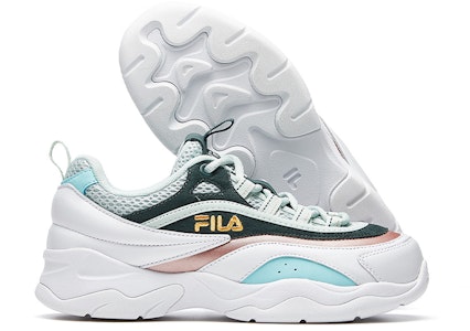 (W) FILA Ray Tracer 'Blanco Verde' F12W011104FWP Shop (W) FILA Ray Tracer 'Blanco Verde' F12W011104FWP