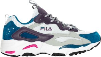(Women) FILA Ray Tracer 'White Ink Blue Purple' 5RM00532-148 (Women) FILA Ray Tracer 'White Ink Blue Purple' 5RM00532-148