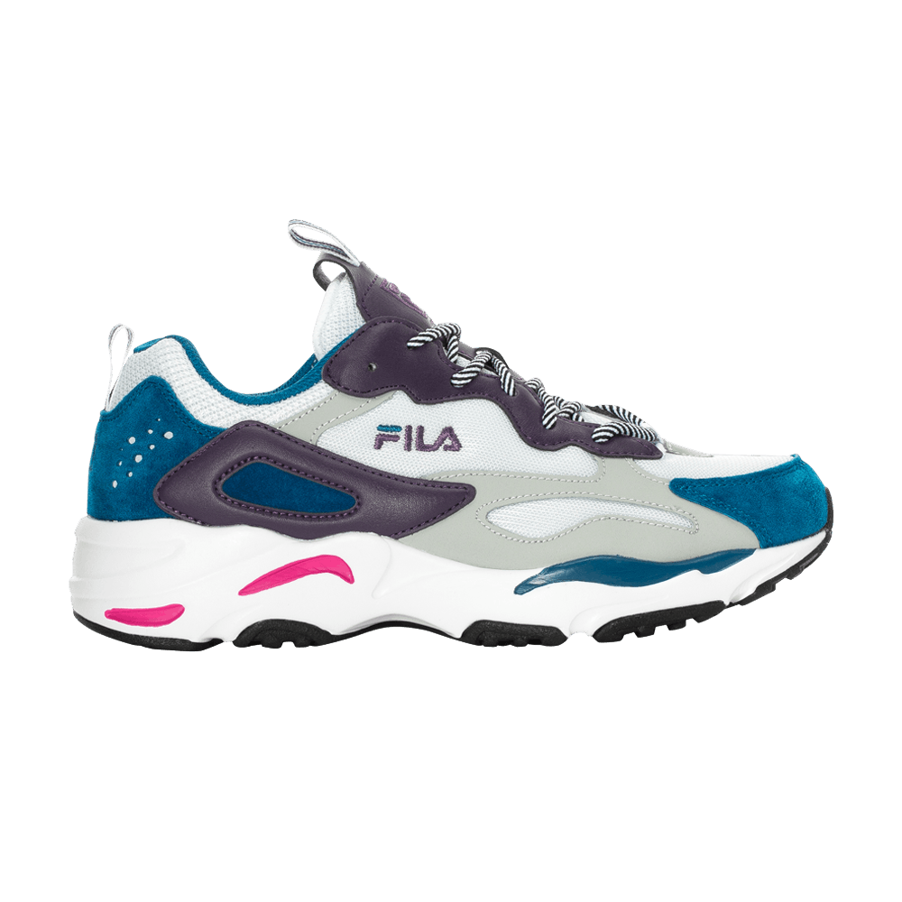 (Women) FILA Ray Tracer 'White Ink Blue Purple'  5RM00532-148
