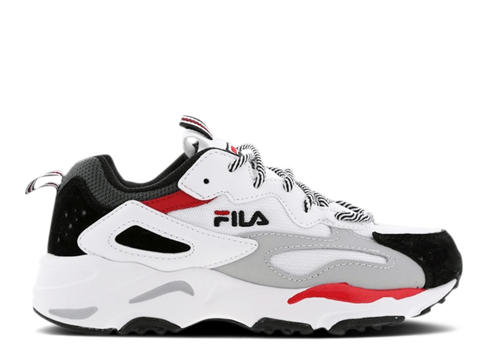 (Women) FILA Ray Tracer 'White Red'  5RM00532-116