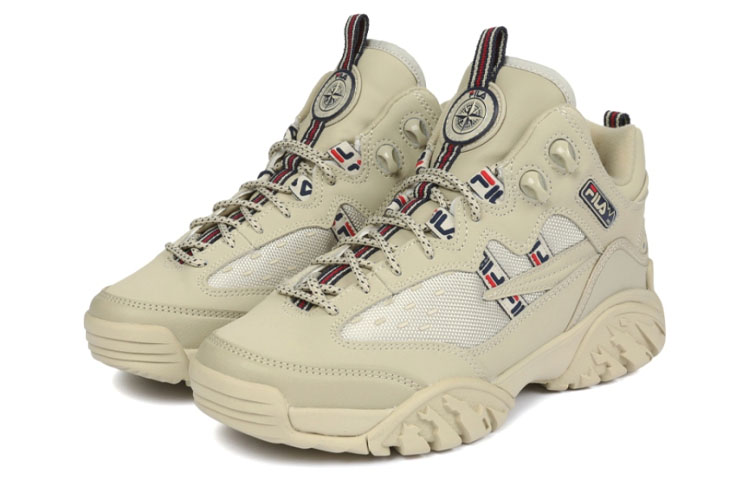 Order (W) 휠라 레이 트레이서 시멘트 그레이/블루/레드 1JM00777_077