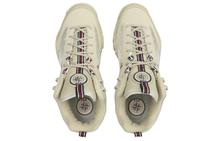 Lookbook (W) 휠라 레이 트레이서 시멘트 그레이/블루/레드 1JM00777_077